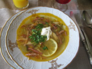 Nina's Solyanka soup